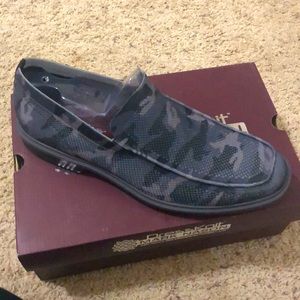 Slip on camouflage men’s memory shoes
